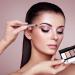 5Pcs Pink Eye Makeup Brushes Set with Case - Eyeshadow, Eyeliner, Concealer, Blending, Eyebrow Brushes - Travel Friendly - Buy Online on GoSupps.com