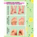 Effective Corn Skin Sock & Foot Peel Mask - 4 Pairs for Corneal Removal Size up to 43 Light Green - Buy Online on GoSupps.com
