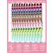 576 Pieces Kids Short False Nails EBANKU Children Short Square Glossy Press on Nails Round Full Cover Fake Nails 24 Colors Artificial Nail Tips Fingernails Decoration for Girls Kids - Buy Online on GoSupps.com