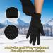 BQA Touchscreen Bicycle Gloves for Men & Women - Warm Winter Cycling Running & Driving Gloves - Non-Slip Thermal Skiing & Hiking Gloves - Breathable Elastic Black - Buy Online on GoSupps.com
