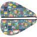 Hair Towel Wrap - Quick Drying Hair Turban with Button | Effortless Hair Care (Hello Summer - Buy Online on GoSupps.com
