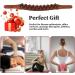 Holz Therapy Massage Tools - 31 Pearl Roller Stick & 23 Guasha Wooden Scooter for Lymphatic Drainage - Buy Online on GoSupps.com