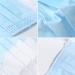 NU R 10pcs Multi Color 3 Ply Disposable Face Mask Mask with Filter Layer and Elastic Earloop Retail Sealed bags B-Blue - Buy Online on GoSupps.com