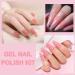 Gel Nail Polish Set with Lamp Starter Kit 3 Colors Pink Nude Gel Nail Polish Set Gel Nail Extension Kit No Wipe Base & Top Coat Gel Nail Kit Gift for Beginner DIY at Home - Buy Online on GoSupps.com