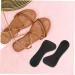 Self-Adhesive High Heel Pads - Wear-Resistant Compact Insoles | Portable Foot Pads for Comfort | Black 18.50X8.00X0.30CM - Buy Online on GoSupps.com