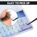 Ms.Queen Fiber Tip Tweezers for Lash Extensions Precision 90 Degree Eyelash Tweezers for Volume & Classic Lashes Black 90 Degree Tweezers - Buy Online on GoSupps.com