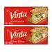 Vinta Crackers, Original  Delicious Bold Taste of 8 Grains and Seeds, 250g/8.8oz, 2-Pack Imported from Canada