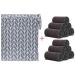 Damero 5-Layer Bamboo Carbon Fiber Diaper Inserts - 12 Washable Cloth Diaper Inserts Set for Superior Absorbency | Eco-Friendly Baby Diaper Solution - Buy Online on GoSupps.com