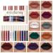 Melemando 12Pcs Matte Liquid Lipstick Makeup Set  Waterproof Quick-drying Non-Stick Cup Matte Lip Gloss Kit  Lip Stain Makeup Gift Sets for Girls and Women.(02)