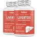 LiverTox - Advanced Liver Detox & Cleanse Formula - Herbal Liver Support with Milk Thistle Turmeric Artichoke Dandelion Beet & Zinc Helps Liver Function & Digestion | Pack 2 60 Count (Pack of 2)