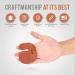 Envoy Leather Archery Finger Tab | Finger Guard for Recurve Bows | Made in USA - Cognac - Buy Online on GoSupps.com