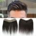 Hairline Toupee for Men Frontal Hairpiece Forehead Toupee V-shape Natural 100% Human Hair with Pu Thin Skin Covering Male Receding - Buy Online on GoSupps.com