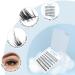 Lash Clusters 84 Pcs Individual Eyelash Extensions Thin Band Soft Frost D-Mix 8-16mm - Buy Online on GoSupps.com