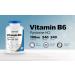Nutricost Vitamin B6 (Pyridoxine HCl) 100mg - 240 Capsules | High-Quality Supplement for Energy and Metabolism - Buy Online on GoSupps.com