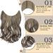 Hair Extensions 20Inches Hair Extensions 2 Ways Adjustable Headband Size Curly Wavy Invisible Wire Hair Extensions Hairpiece 140 Gram for Women Hair Pieces(2448) 20inches 2448 - Buy Online on GoSupps.com