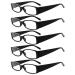 Eyekepper Pieces Spring Hinge for Plastic Reading Glasses Black 2.5 Diopters