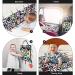 Teytoy Double High Contrast Floor Mirror & Play Mat - Black & White Crinkle Toys with Teether for Baby Tummy Time - Pack of 4 Patterns - Ideal Gift for Boys and Girls - Buy Online on GoSupps.com