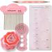 Juya Paper Quilling Kit - 960 Strips, Pink Tools, Board Mould, Crimper, Coach Comb - 3mm Width with Glue - Buy Online on GoSupps.com