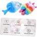 2pcs Cartoon Bath Balls - Luffa Exfoliating Sponges for Kids | Soft Mesh Shower Poufs | Ideal Skin Cleaning Supplies - Buy Online on GoSupps.com