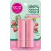 EOS 100% Natural & Organic Lip Balm Stick Variety Pack + Strawberry Sorbet | 5-Pack Variety Pack + Strawberry Sorbet 4 g (Pack of 3) - Buy Online on GoSupps.com