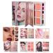 Coffret de Maquillage Fashion en Livre | Coffret Maquillage Portable Palette de Contour Visage | Pour tudiants Voyageurs D butants Quotidien F tes Mariage Et