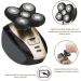 6 in 1 Electric Head Shaver for Bald Men - Premium Bald Head Shaver & Trimmer - Perfect Gifts for Men (Beige - Buy Online on GoSupps.com
