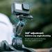 Telesin Motorcycling Crab Claws Magic ARM 360 Super Clamp for GoPro Insta360 DJI Action Canon & Nikon DSLR - Aluminum Version - Buy Online on GoSupps.com