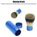 Premium Shaving Brush | Portable Barber Brush for Men | Travel Grooming Tool | Beard & Facial Cleansing Tool - Buy Online on GoSupps.com