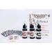 Charmark Jagua Gel Temporary Tattoo Kit - 84 Pcs Stencils, 3 Color Options - Summer Trend Art for Women, Men, Kids - DIY Fake Freckles & Semi Permanent Ink - Buy Online on GoSupps.com