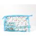 Com-Four Kids 4-Part Travel Set - Toothbrush Mug Case Comb & Zip Pocket - Indian Motif Hygiene Bag (Blue) - Buy Online on GoSupps.com
