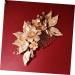 FRCOLOR Golden Flower Hair Comb hair accessories for women wedding hair accessories women hair accessories hair jewels for women Crystal bridal headpiece comb bridal hair accessories alloy - Buy Online on GoSupps.com