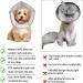 MEISIO Collar Soft Cotton Protective Cat Cone Dog Cone Adjustable Cat Cone Pet Recovery Collar Pet Cone Collar .After Surgery Recovery to Prevent from Biting Scratching (M) 66*33cm - Buy Online on GoSupps.com