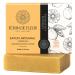 crin de Fleur - solid organic soap with lemons and marigolds handmade with lemon peel and coffee lime oil - lively and delicious fragrance that sweeten your day 1x90g Citron & Calendula 1 piece (1 Pack)