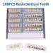 168 Pieces Complete Acrylic Resin False Teeth Denture Set - 6 Sets in A3 Shade for DIY or Halloween Costumes - Buy Online on GoSupps.com