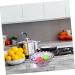 1pc Transparent Dried Fruit Plate Desktop Storage Tray re-usable 24X24CM As Shown - Buy Online on GoSupps.com