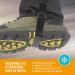 QTECLOR Waterproof Leg Gaiters for Outdoor Activities - Black Medium - Buy Online on GoSupps.com