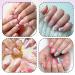 5 Pcs Dual Tipped Silicone Nail Tools - Acrylic Handle Nail Art Brushes for Home & Salon - Buy Online on GoSupps.com