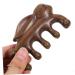 Buy Healvian Massage Comb - Sustainable Green Sandalwood with LED Light for Improved Circulation & Scalp Health - Buy Online on GoSupps.com