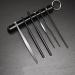 Lletfun Ear Wax Removal Tool Portable with Key Chain Box - Black - Buy Online on GoSupps.com
