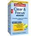 Nature Made Clear & Focus, L-theanine and Low-Dose Green Tea Caffeine, Helps Reduce Mental Fatigue and Supports Focus, Five B Vitamins for Cellular Energy Support, Lemon Mint, 30 Chewable Tablets