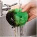 Smiley Face Cleaning Sponge Rub Honeycomb Sponge Home Kitchen Dish Washer Yellow - Soft - Buy Online on GoSupps.com