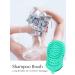 HEETA 2 Pack Silicone Body Scrubber and Hair Shampoo Brush - 2 in 1 Scalp Massager and Exfoliating Brush for Skin and Scalp Care - Silicone Loofah with Massage Nodes (Pink & Green) - Buy Online on GoSupps.com