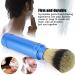 Ergonomic Blue Beard Brush for Men - Compact Care Device for Perfect Wet Shaving Experience - Buy Online on GoSupps.com