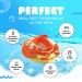 Aquatopia Fergus Frog Baby Bath Thermometer Toy with Audible Alarm - Cute Water Temperature Sensor for Bath Time - Baby Essentials for Safe and Fun Bathing Experience - Buy Online on GoSupps.com