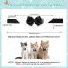 HACRAHO Formal Dog Bow Tie - White Adjustable Pet Bow Tie Collar for Weddings & Birthdays | Perfect for Small Dogs & Cats (Size SS) - Buy Online on GoSupps.com