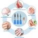 CGBE 3/32 Tungsten Carbide Nail Drill Bits - Medium 3PCS for Gel Acrylic Nails - Home Salon Use - Buy Online on GoSupps.com