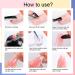 Poly Gel Nail Kit with UV Lamp - 10 Nude Pink Colors - Quick Extension Builder Gel Set for Beginners - Includes Base, Top Coat, Slip Solution, and Nail Forms - Starter Poly Gel Set - Buy Online on GoSupps.com