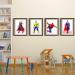 8pcs Superheroes Watercolor Art Posters - Canvas Wall Art for Kids' Rooms | Anime Murals & Decorations | Perfect Boys' Gifts - 22x31cm (Unframed) - Buy Online on GoSupps.com