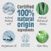 Salt of the Earth Natural Deodorant Roll On for Men - 100% Natural Ingredients - Vegan - Leaping Bunny Approved - Vetiver & Citrus - 75ml - Buy Online on GoSupps.com