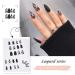 UFLF 72 Pieces Short False Nails - DIY Artificial Nail Tips with Adhesive Pads for Stunning Nail Art | International Shipping Available - Buy Online on GoSupps.com
